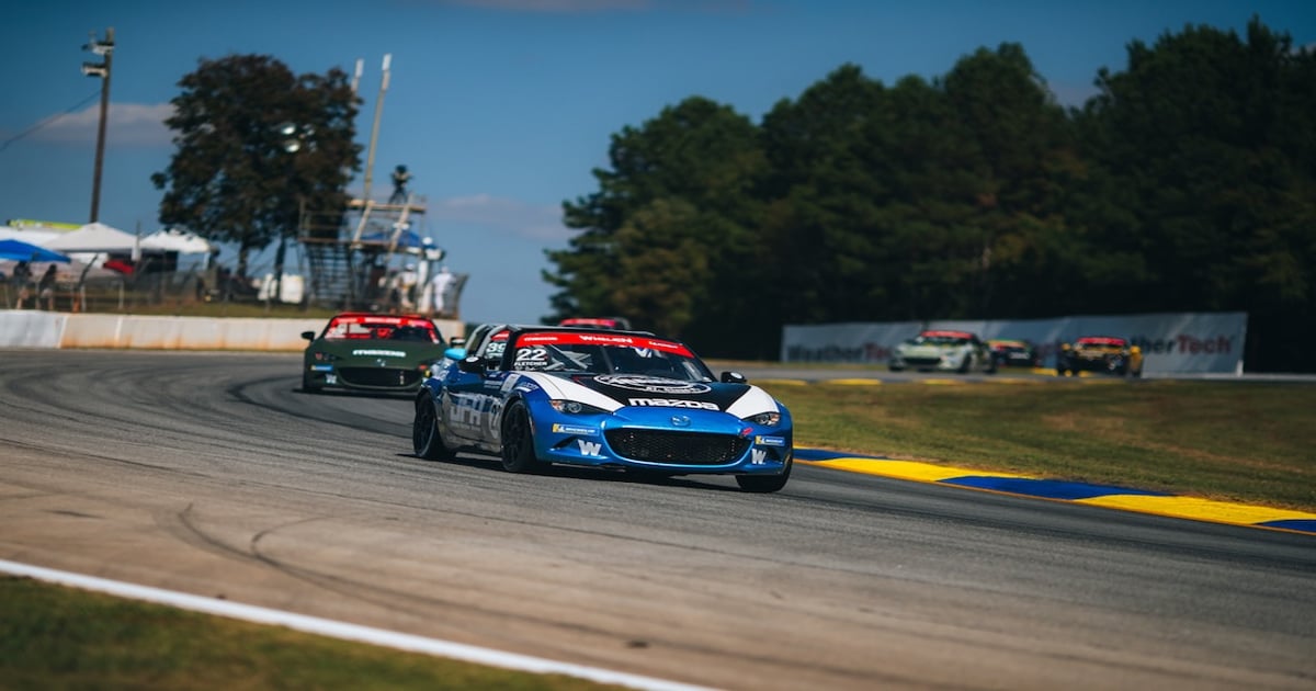 McCumbee McAleer rules MX-5 Cup practice at Road Atlanta | RACER