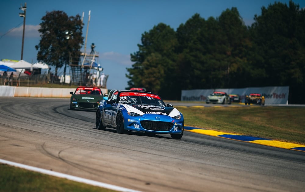 McCumbee McAleer rules MX-5 Cup practice at Road Atlanta | RACER