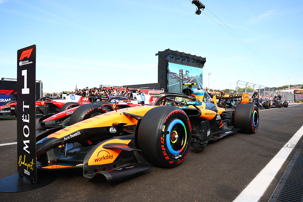Norris outduels Ferraris for Hungarian GP pole