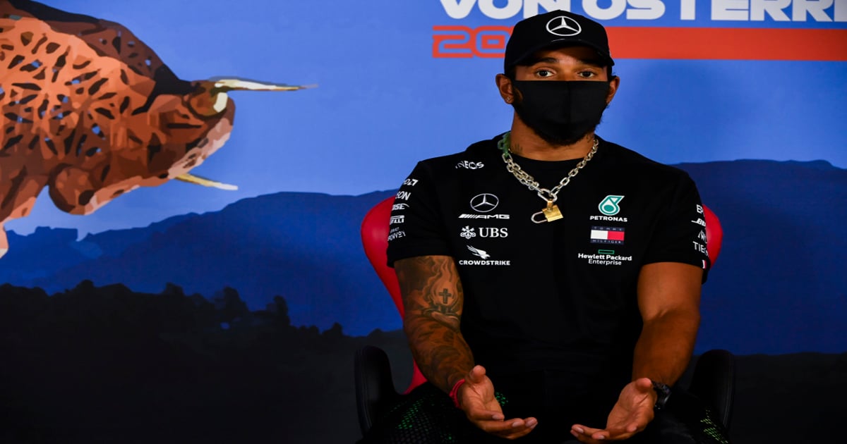 Winning title amid current world problems would mean more - Hamilton ...