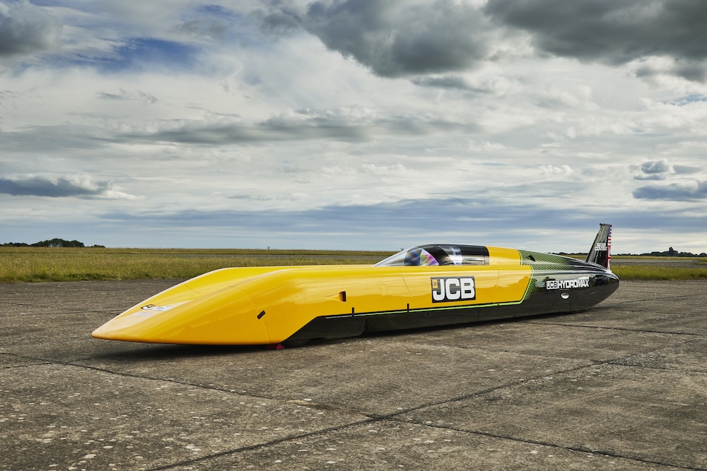 JCB’s Hydromax tests in UK ahead of hydrogen land speed record attempt