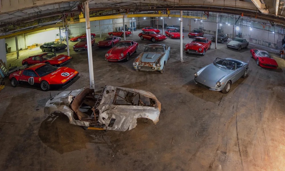RM Sotheby’s unveils the ultimate ‘barn find’ featuring 20 Ferraris