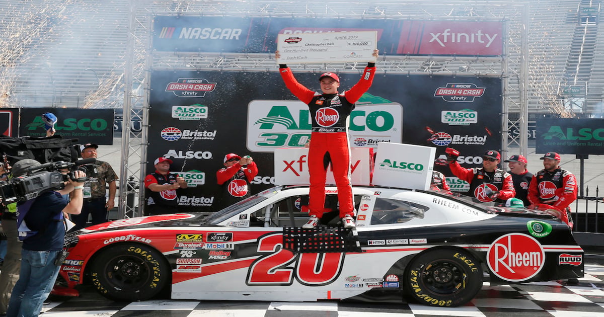 Bell takes the cash in Bristol Xfinity | RACER