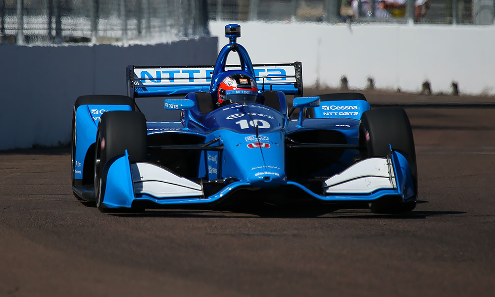 Rosenqvist tops opening practice in St. Pete