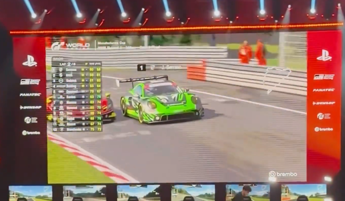 Serrano and Kroll trade blows in Milan at Gran Turismo World Series, launching a season-long rivalry