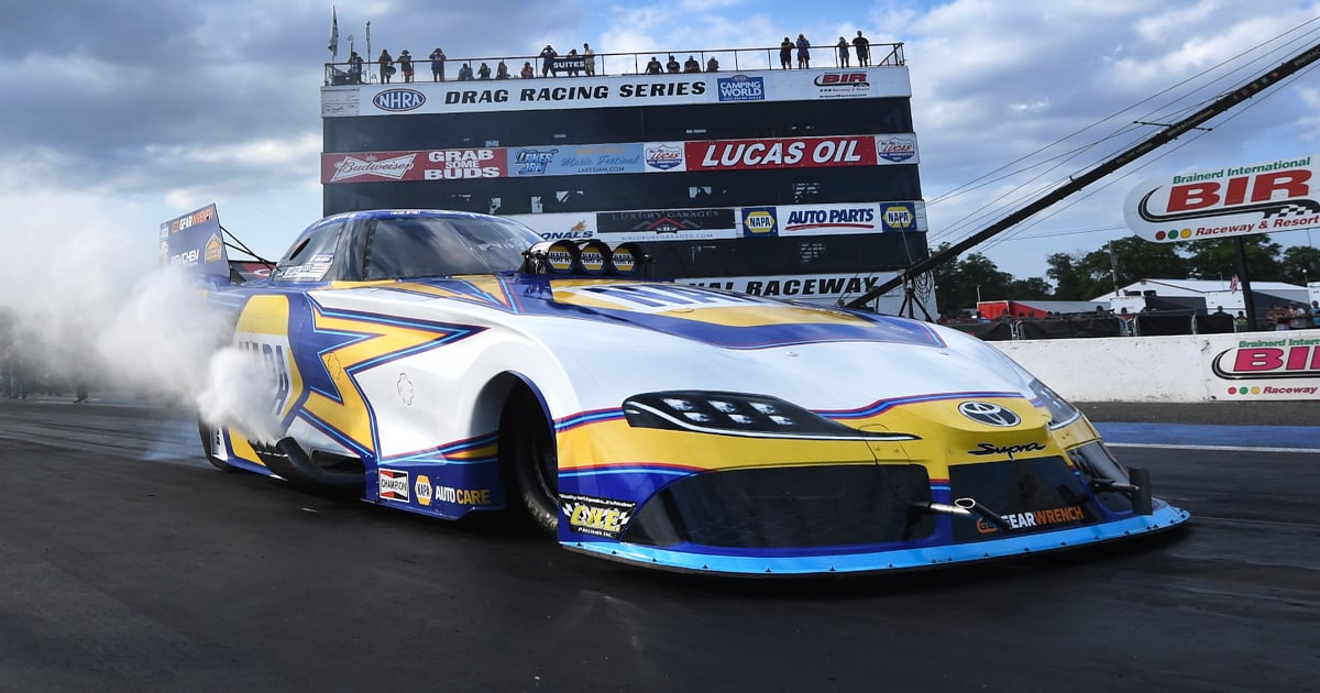 Capps creeps into Funny Car points lead with NHRA Brainerd win | RACER