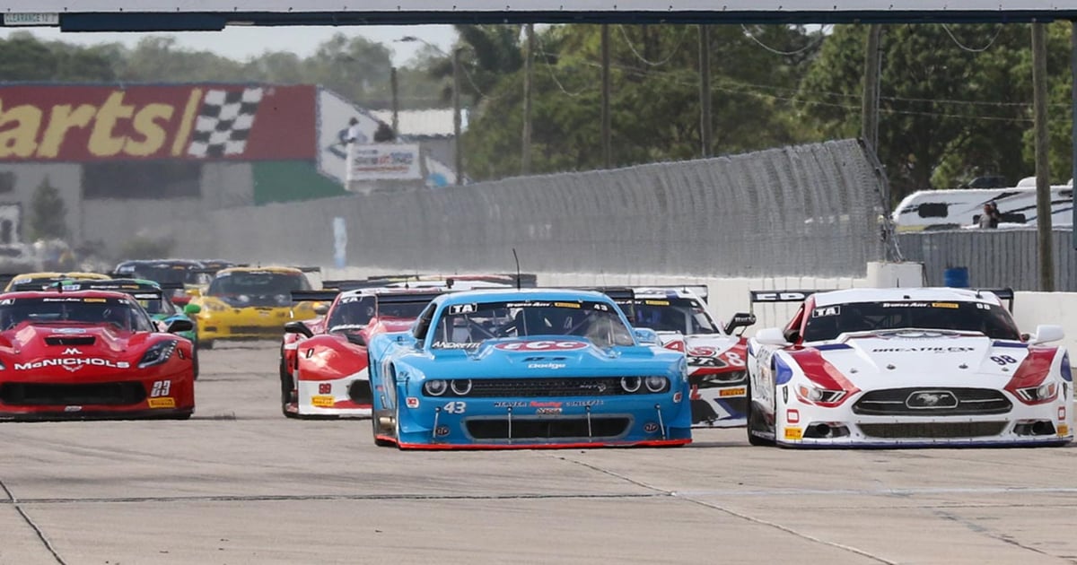 Trans Am TA/SGT/GT Sebring race replay | RACER