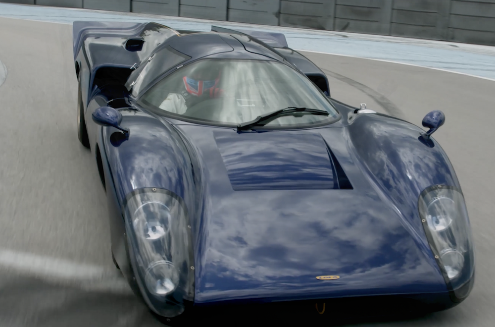 Watch the new Lola T70S take to the track