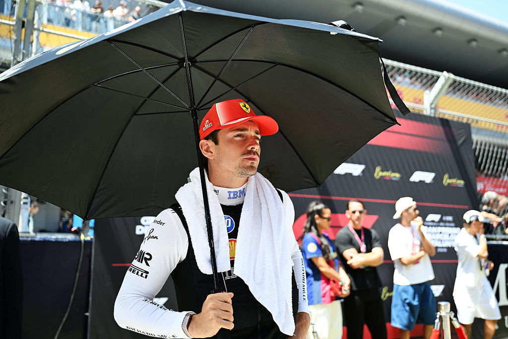 Leclerc knows the pressure’s on to match Hamilton