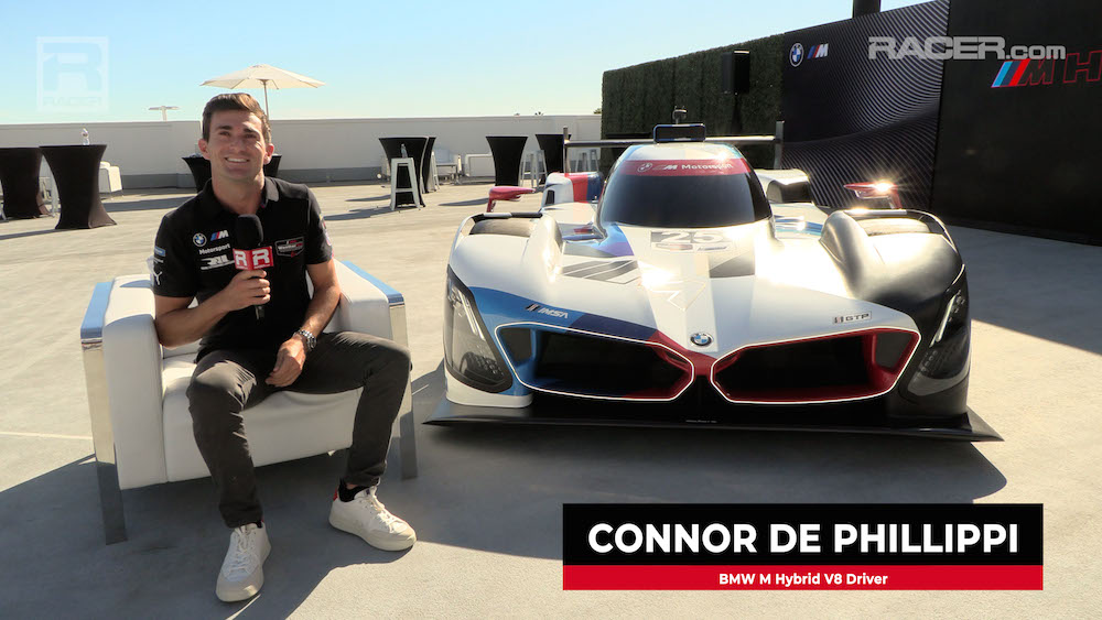VIDEO: Driving the BMW M Hybrid V8 GTP with Connor De Phillippi