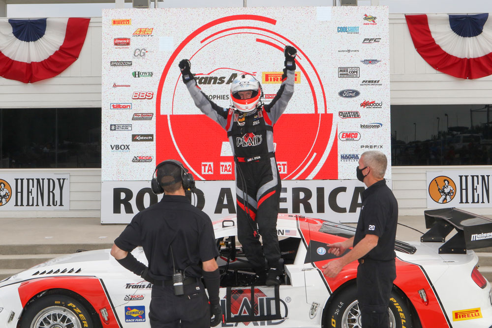 Dyson gets redemption with Trans Am win at Road America