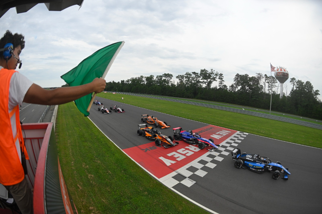 Irazú wins U.S. F4 Race 1 at NJMP