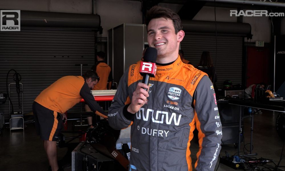 VIDEO: Pato O'Ward drives Senna's 1990 McLaren MP4/5B