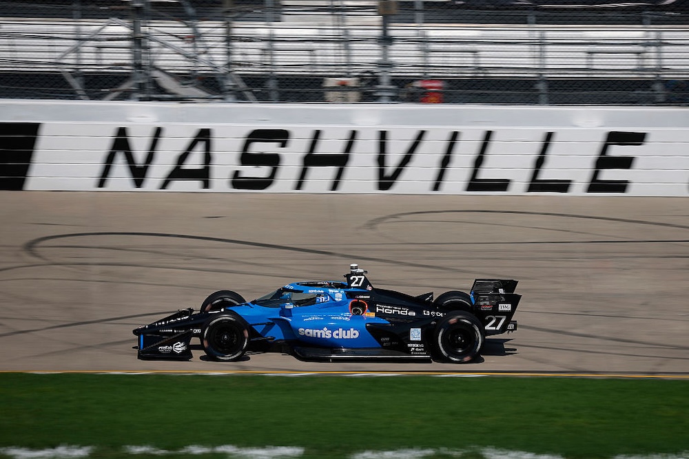Kirkwood edges out Newgarden for Nashville IndyCar pole