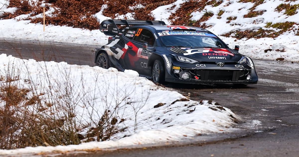Ogier hunts down Evans in intense WRC Monte Carlo Rally Friday | RACER