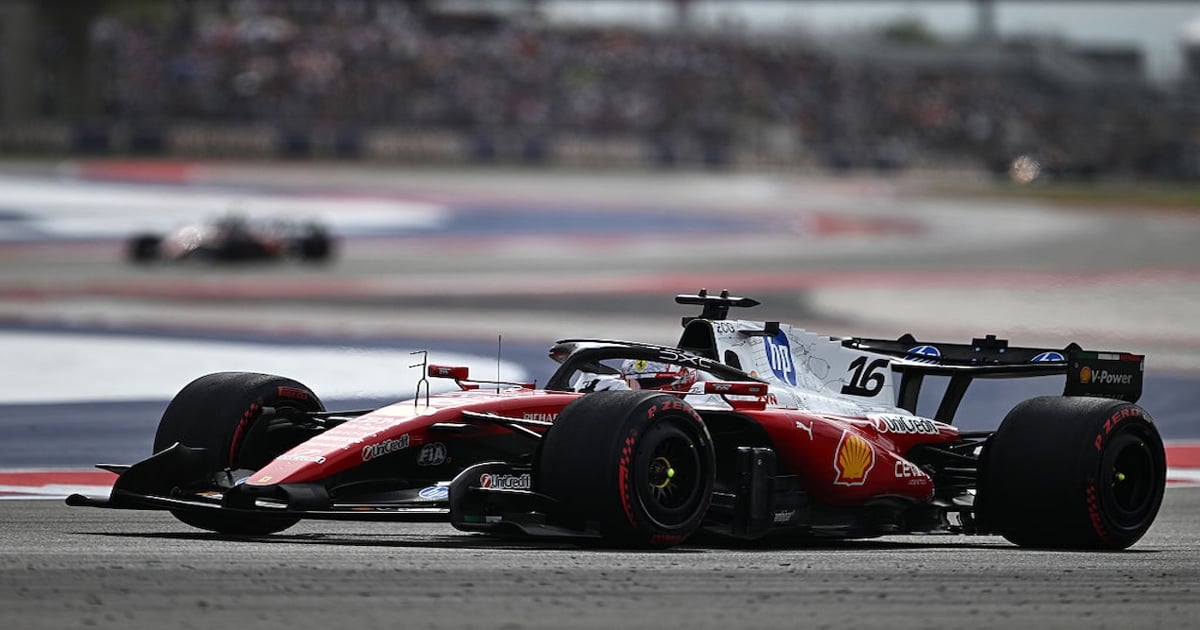 Leclerc admits U.S. GP win hopes hinged on expectation of a late-race ...