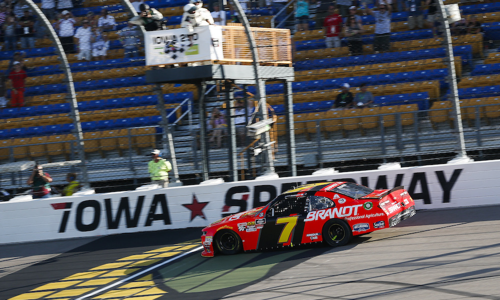 Allgaier dominates Xfinity at Iowa