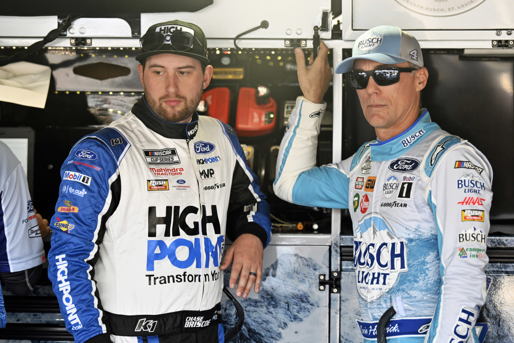 Briscoe learning as much as possible before Harvick hangs it up