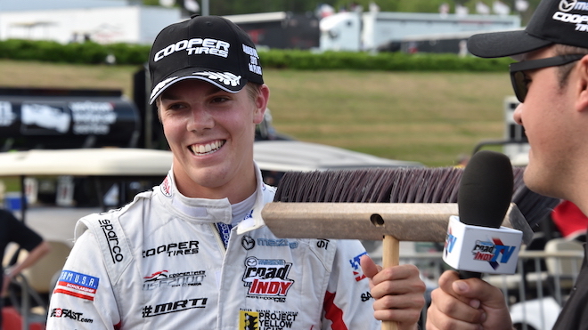 My Mazda Road to Indy: 10 Questions with Oliver Askew