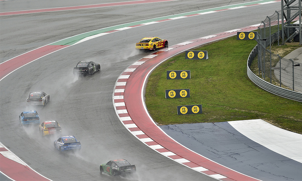 Drivers content with NASCAR's call to end rain-plagued Texas GP early