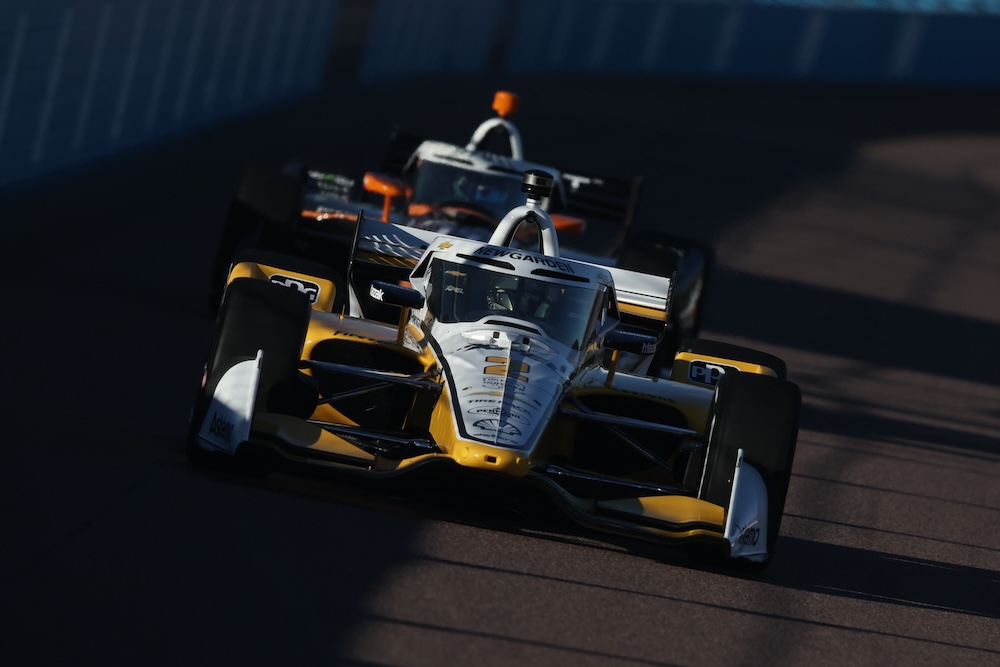 Newgarden sets the pace in final IndyCar practice session at Phoenix