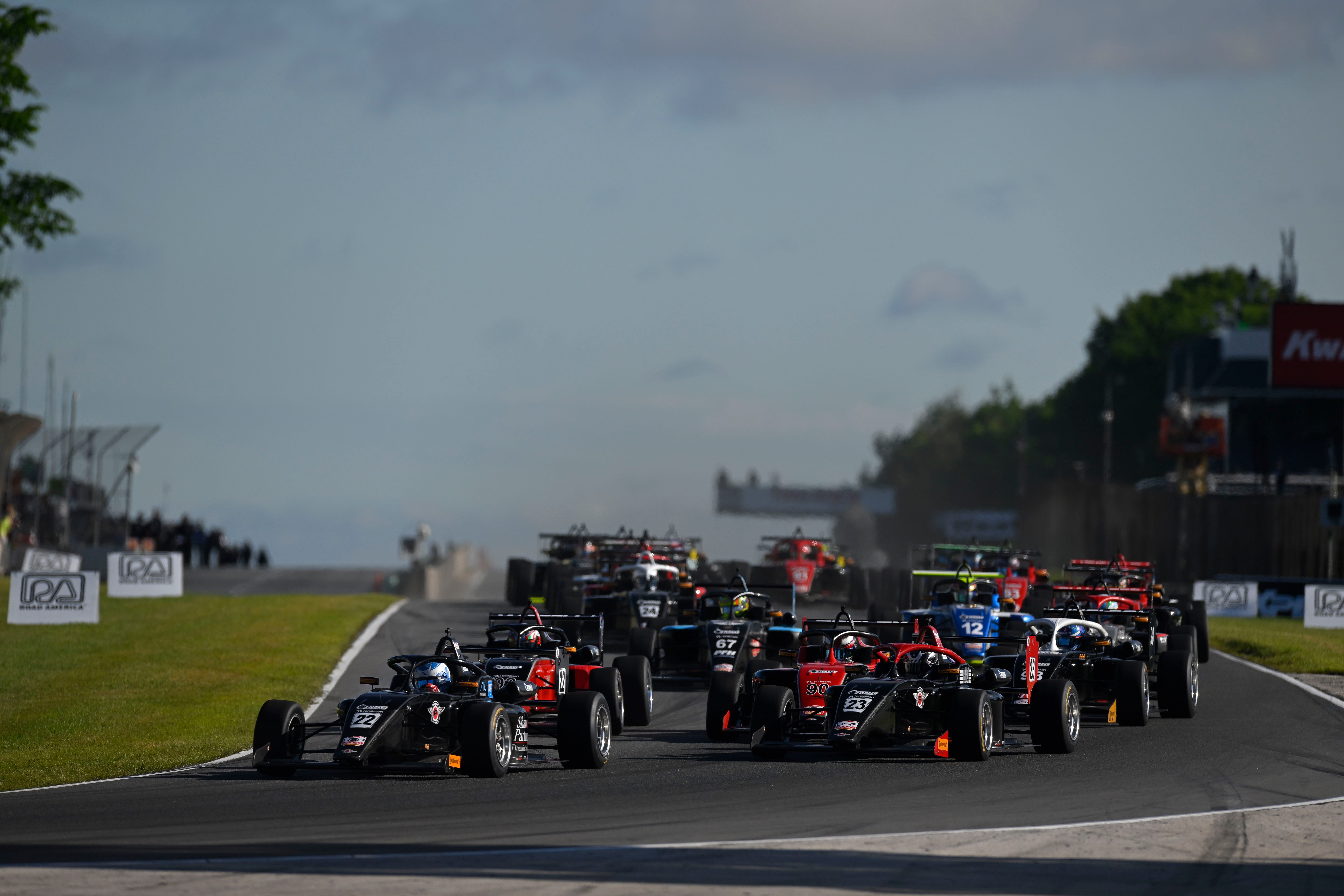 Beswick, Martella split USF2000 wins at Road America