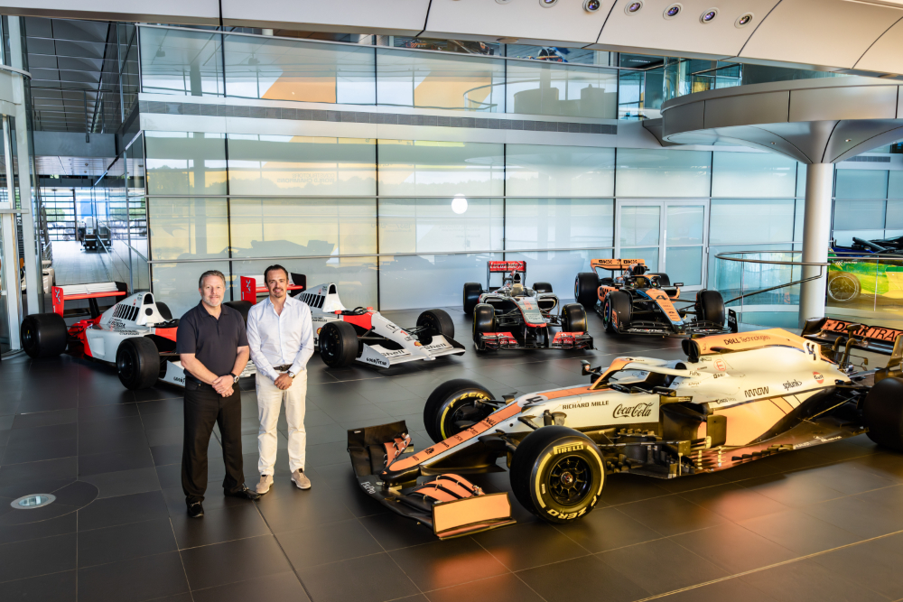 McLaren is letting five of its legendary F1 cars out into the wild