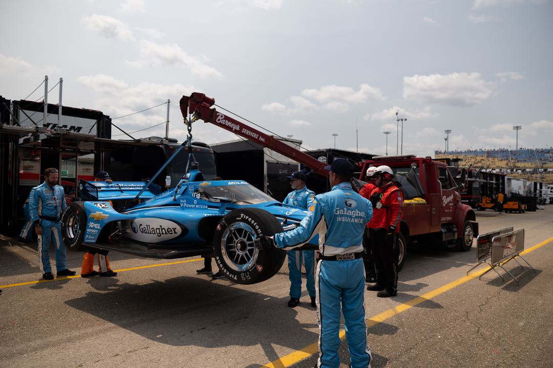 Iowa brings an up-and-down ride to Team Penske