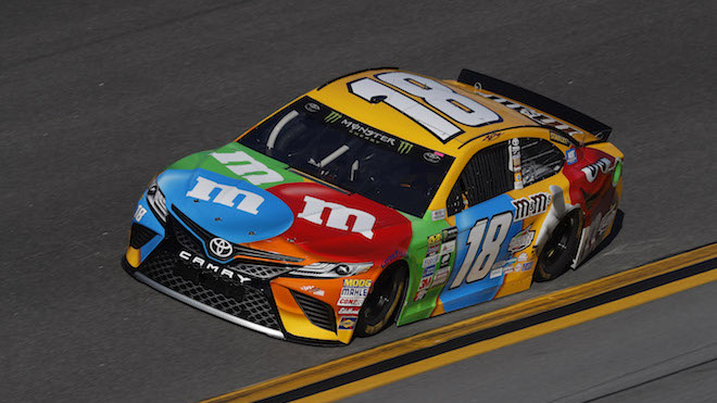 JGR's Busch, Kenseth lead Toyota practice train