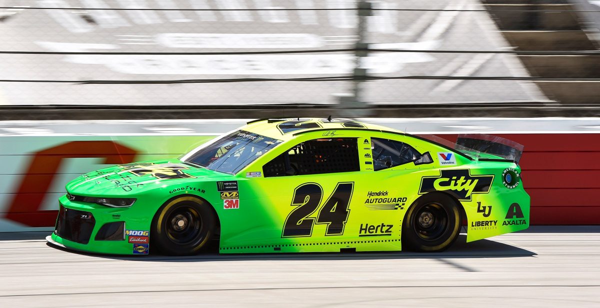 Byron "dropped the hammer" to claim Darlington pole