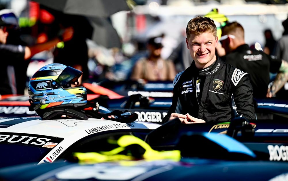 Queen wins Lamborghini Squadra Corse Super Trofeo Young Driver Program ...
