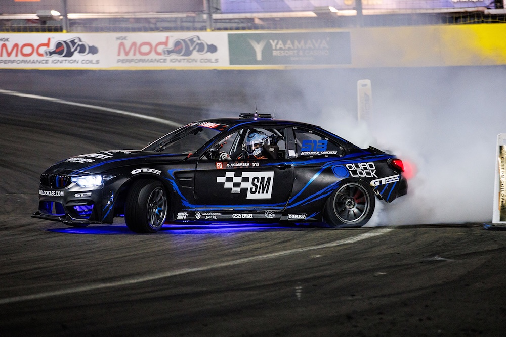 Sorensen dominates Formula DRIFT qualifying in Las Vegas