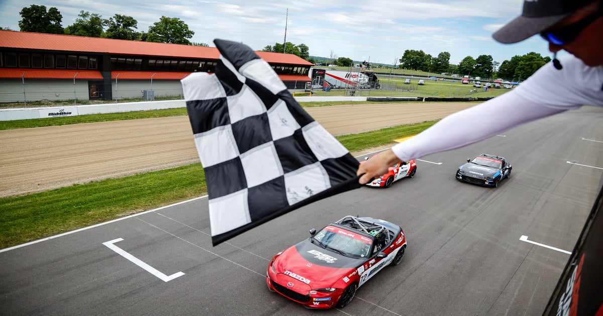 Zilisch finally nabs first MX-5 Cup win of 2024 at Mid-Ohio | RACER