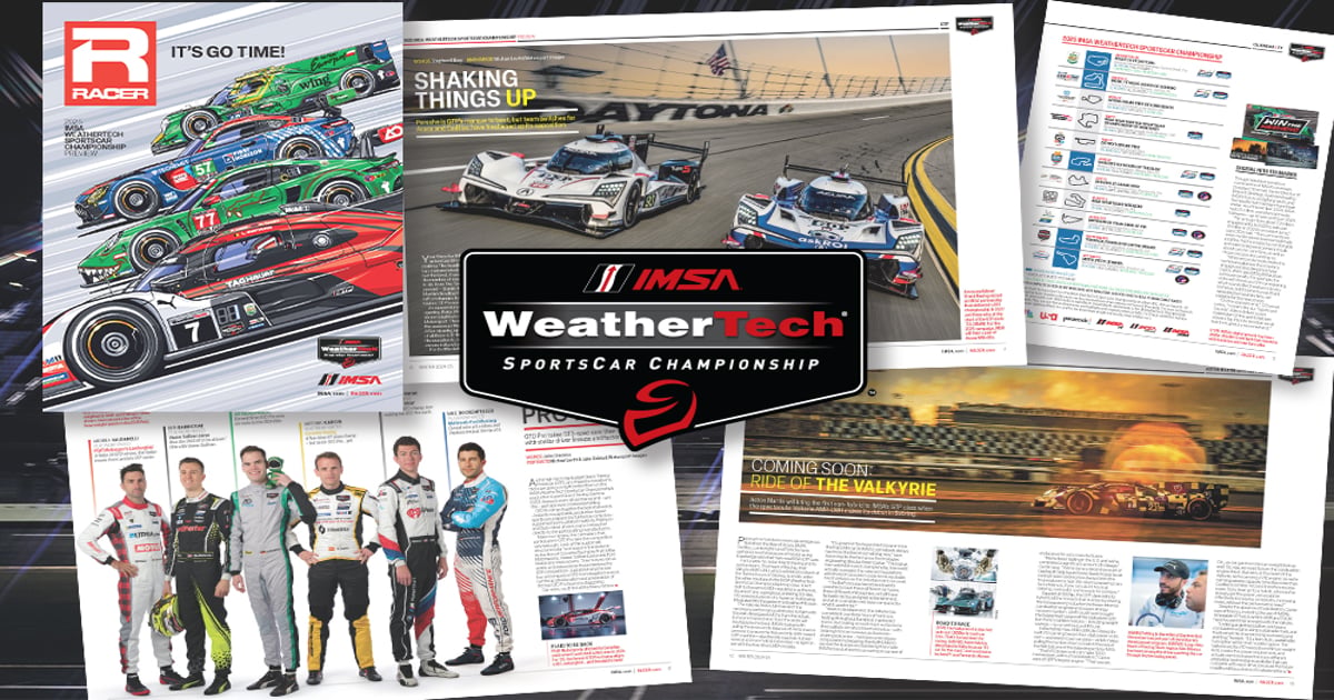 FREE DIGITAL MAGAZINE! RACER’s 2025 IMSA preview | RACER