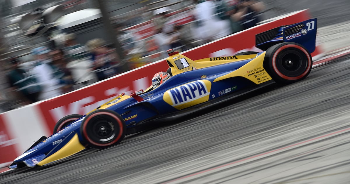 Rossi caps dominant weekend with Long Beach win | RACER