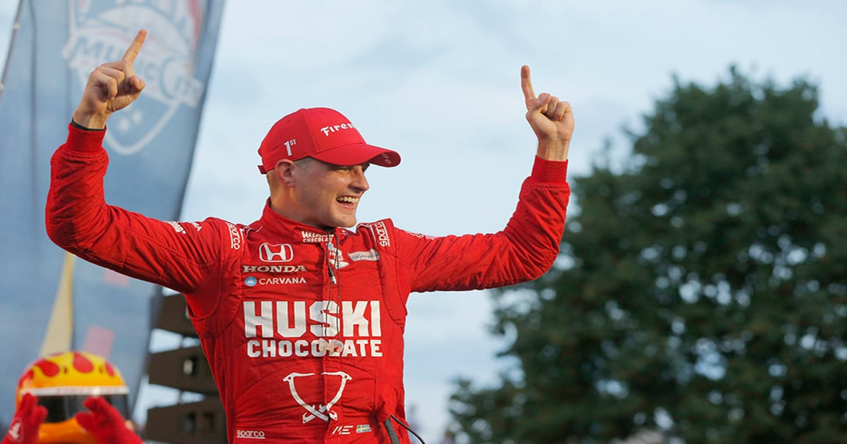 Ericsson rebounds from early crash to win wild inaugural Music City GP ...