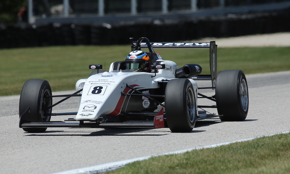 Kirkwood's Road America win widens USF2000 points lead