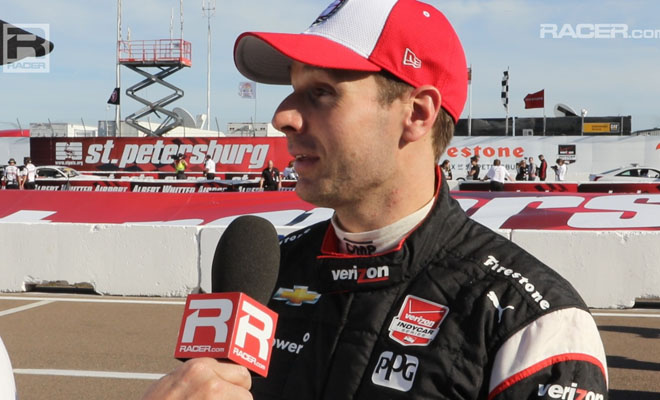 Stephan Power Racing Blogger RACER: Will Power St. Petersburg pole winner | RACER