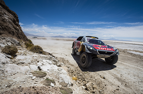 DAKAR: Loeb loses lead to Peterhansel