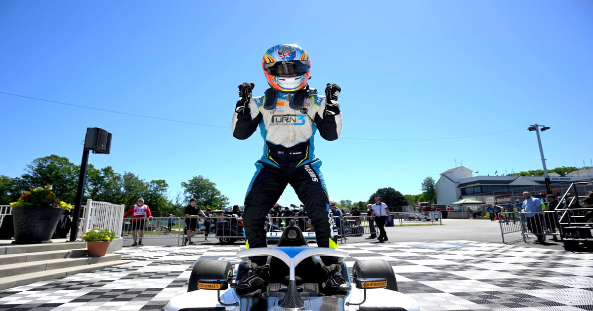 Hughes completes perfect USF Pro 2000 weekend at Road America | RACER
