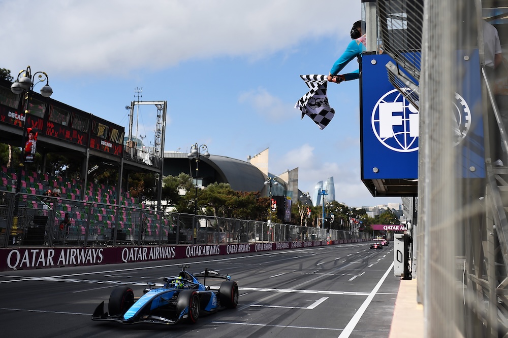 Beganovic takes the honors in F2 Sprint Race at Baku