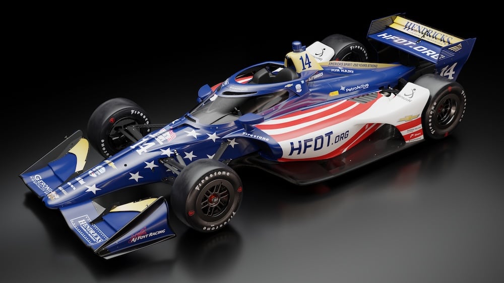 Floot Raning Foyt's No.14 gets a new look for 2026 | RACER