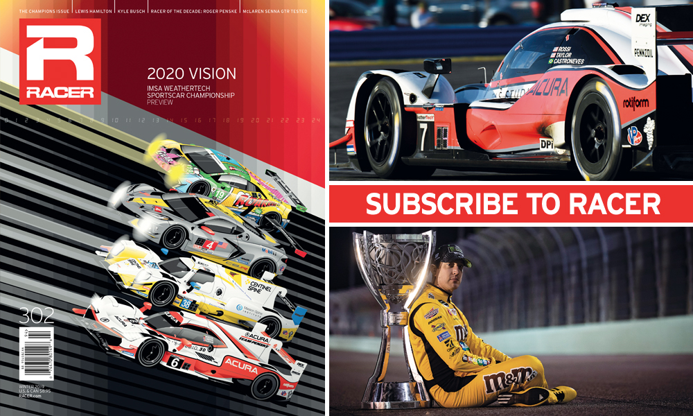 RACER Magazine: The 2020 IMSA WeatherTech Sportscar Championship Preview Issue
