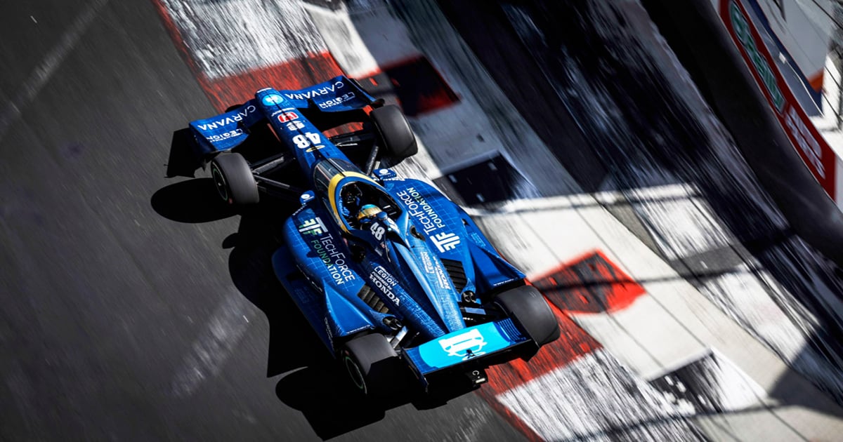 Johnson gets go-ahead for Long Beach practice | RACER