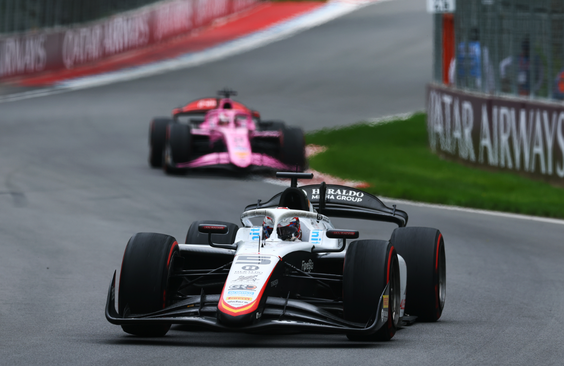 León takes first F2 victory in dramatic Montreal Sprint