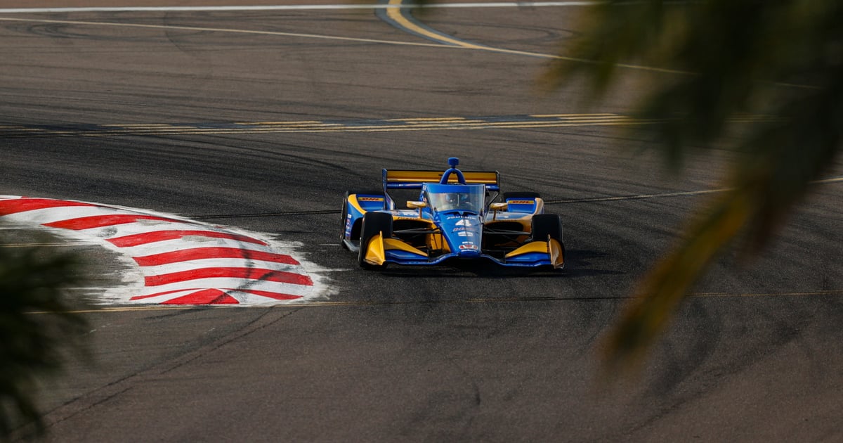 Simpson comes in sneaky fast in IndyCar debut at St. Petersburg | RACER