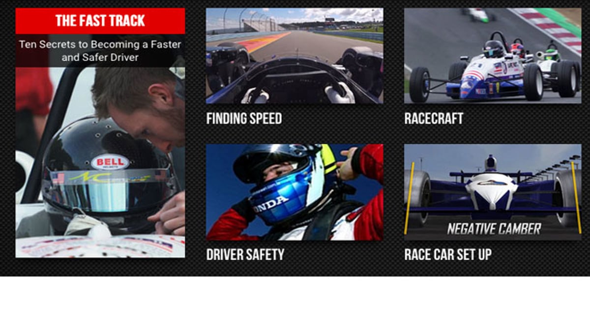 'Fast Track' video program launched for young racers | RACER
