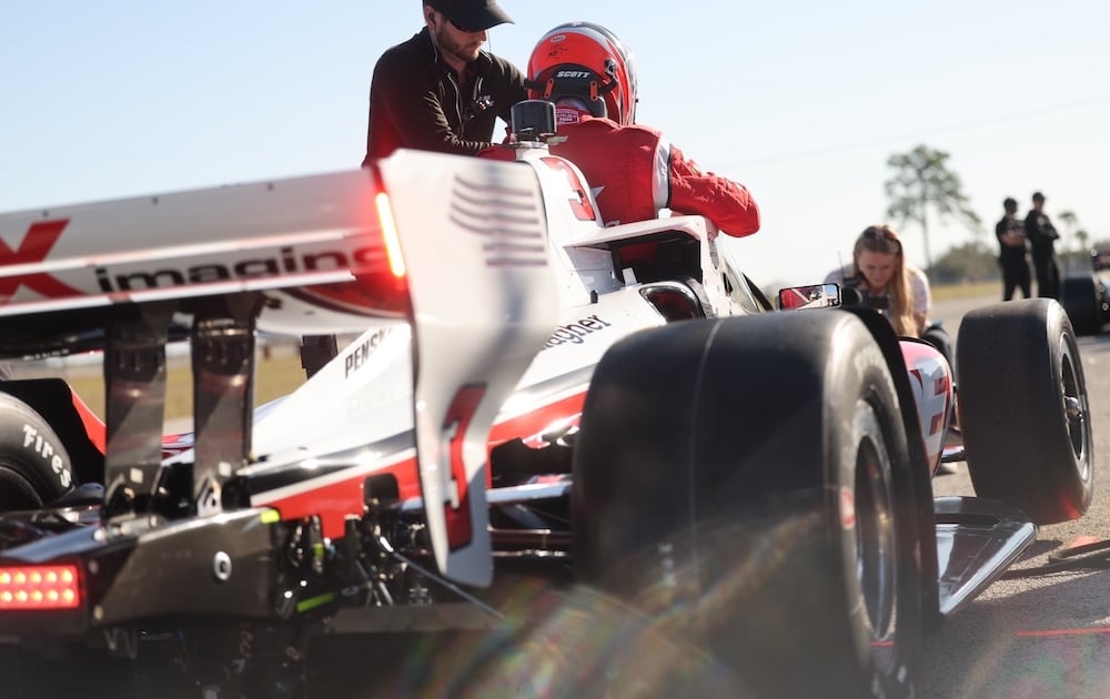 Indynxt Rear Wing IndyCar gets new LED rear wing endplates for road and street courses ...