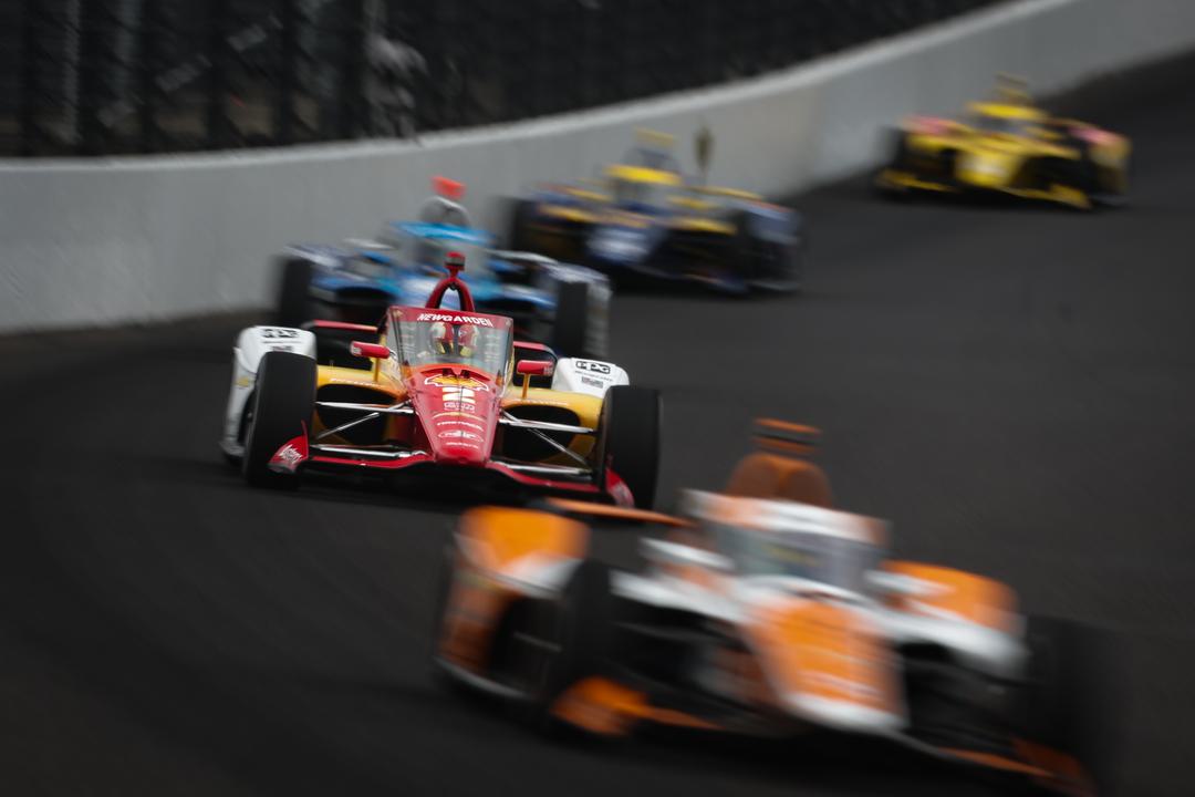 Newgarden leads Rasmussen in final Indy 500 practice