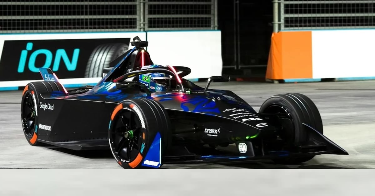 Miniature Spark Formule E – Venturi Team N°4 – Hong Kong Saison 3 – Échelle 1/43